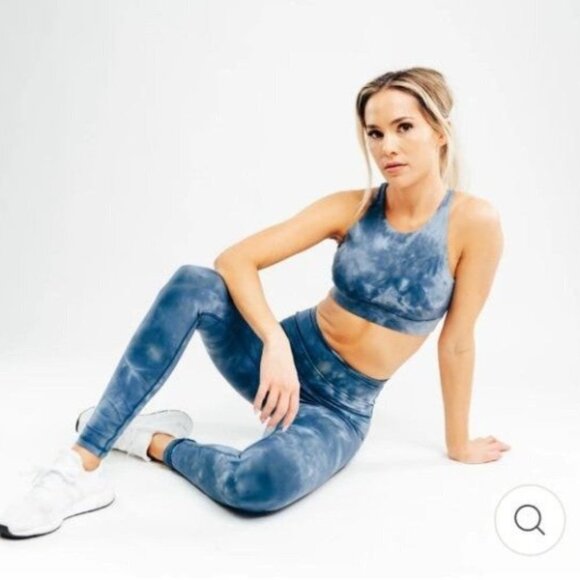 Jatie J80 Washed Dye Leggings - Picture 1 of 9